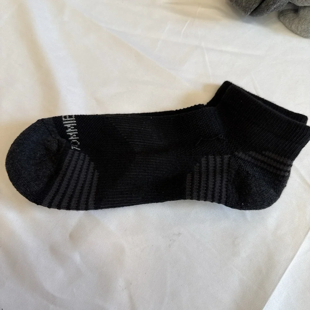 Tommie Copper 4 Pack Cozy Fit Compression Ankle Socks Women's Blue‎ Medium 7-9.5